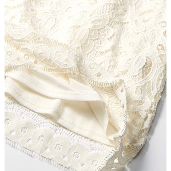 Gabby Skye cream dress size 8 - Picture 3 of 4